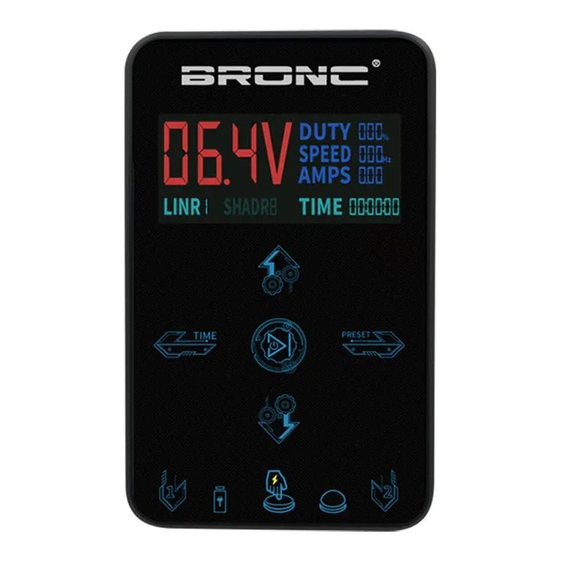 Bronc tpn-037+ Plus New generation of ultra-luxury touch tattoo power supply - Image 6