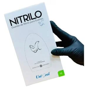 Guantes De Nitrilo Negro UniSeal