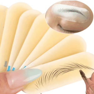 Pack de 10 Pieles de Práctica Adhesivas para Microblading y Micropigmentación
