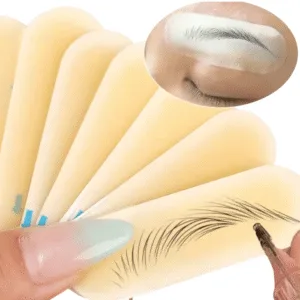 Pack de 10 Pieles de Práctica Adhesivas para Microblading y Micropigmentación