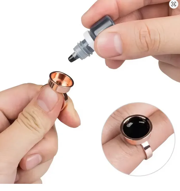 Anillo de Metal Para Pigmento, Microblading - Image 4