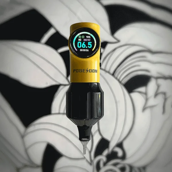 Poseidon Tattoo Pen HM135 Amarilla Minion - Image 5