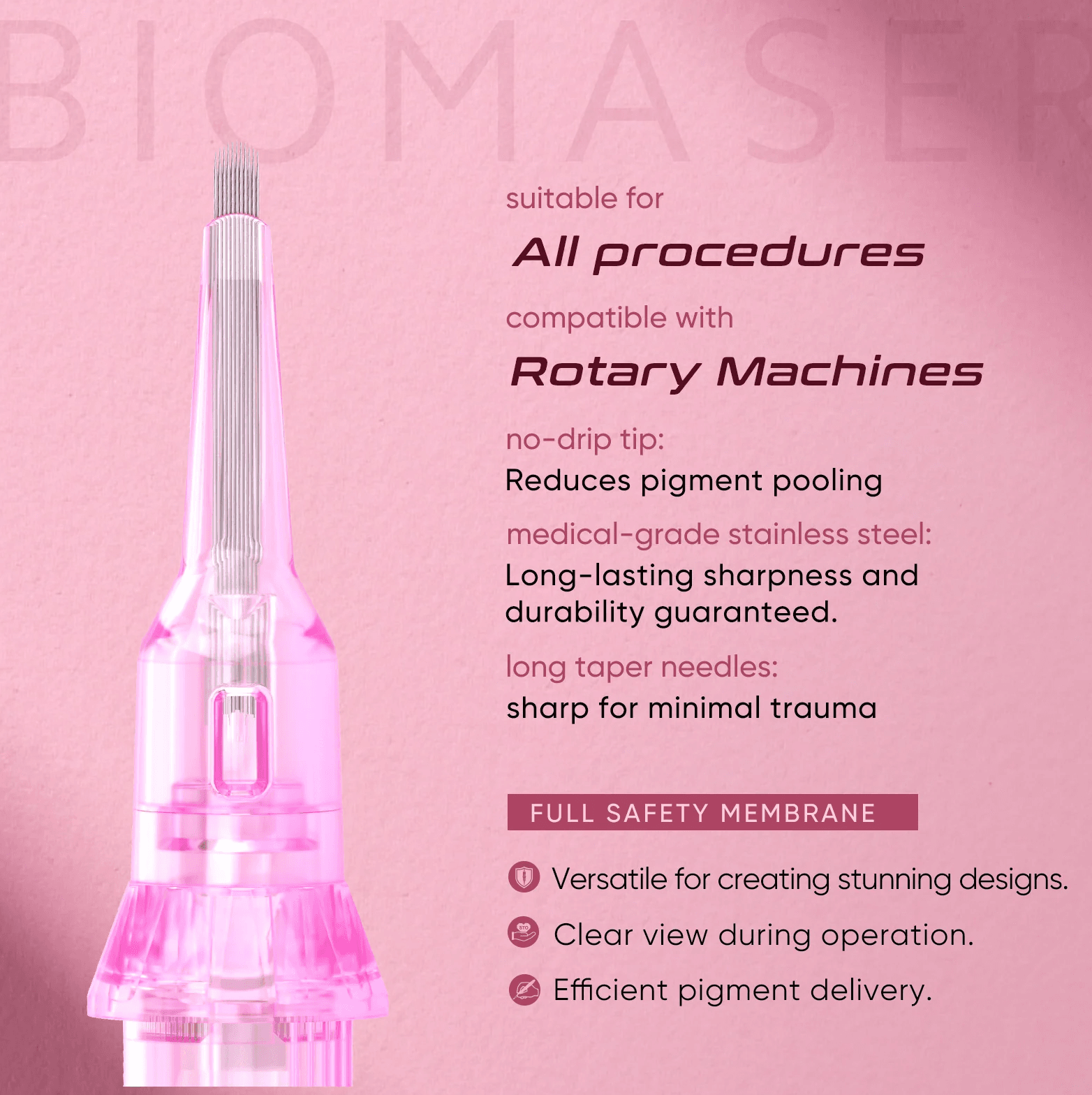 10 Cartuchos Biomaser 11U - PMU y Microblading - Image 2