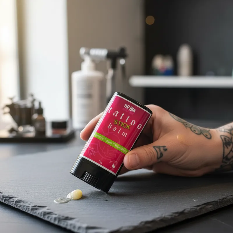 ¿Te acabas de tatuar? Usa Dr Ink Healing Balm. Bálsamo 100% natural que acelera la curación, evita costras y mantiene los colores vivos. ¡Hecho en México!